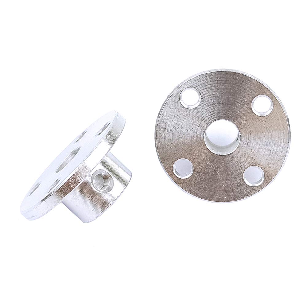 4 Pcs 8mm Flange Shaft Coupling Connector, Motor Shaft Coupler High