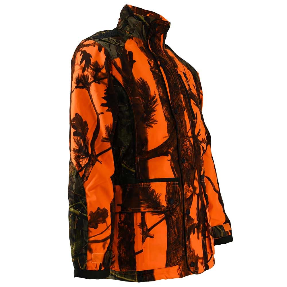 Percussion Orange Waterproof Jacket Brocard