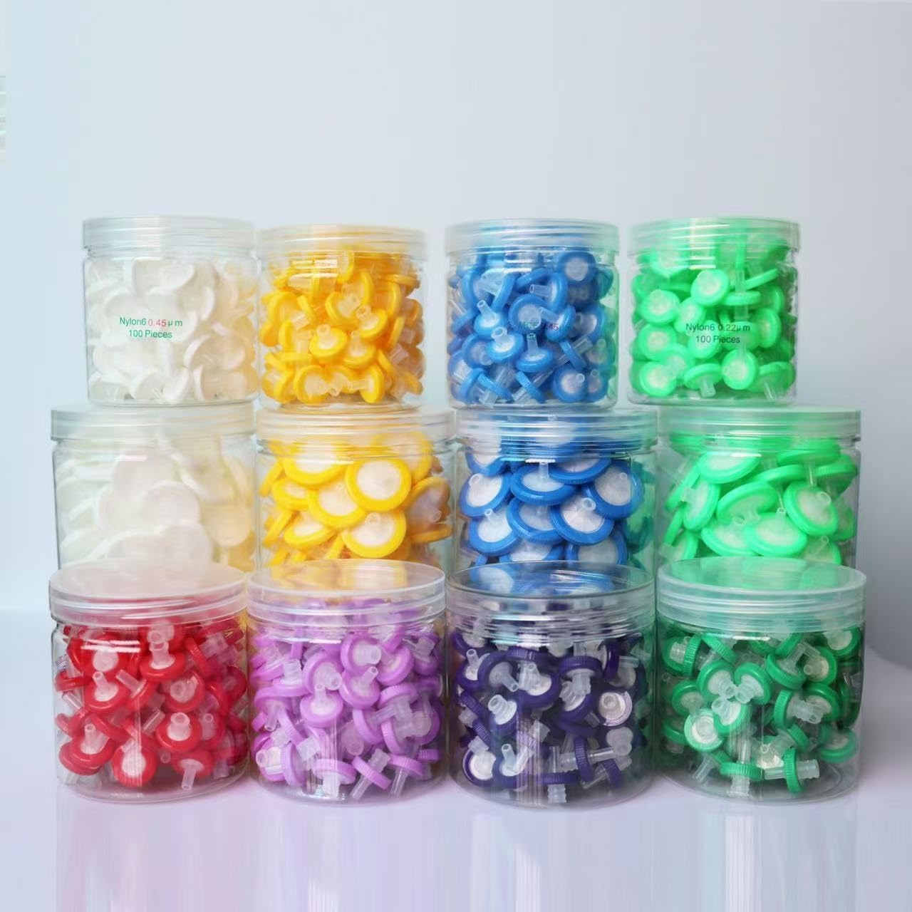 Filtro de 33 mm, filtro de de laboratorio MCE Nylon PES PVDF 0,22/0,45 μm(33mm 0.45um PVDF)