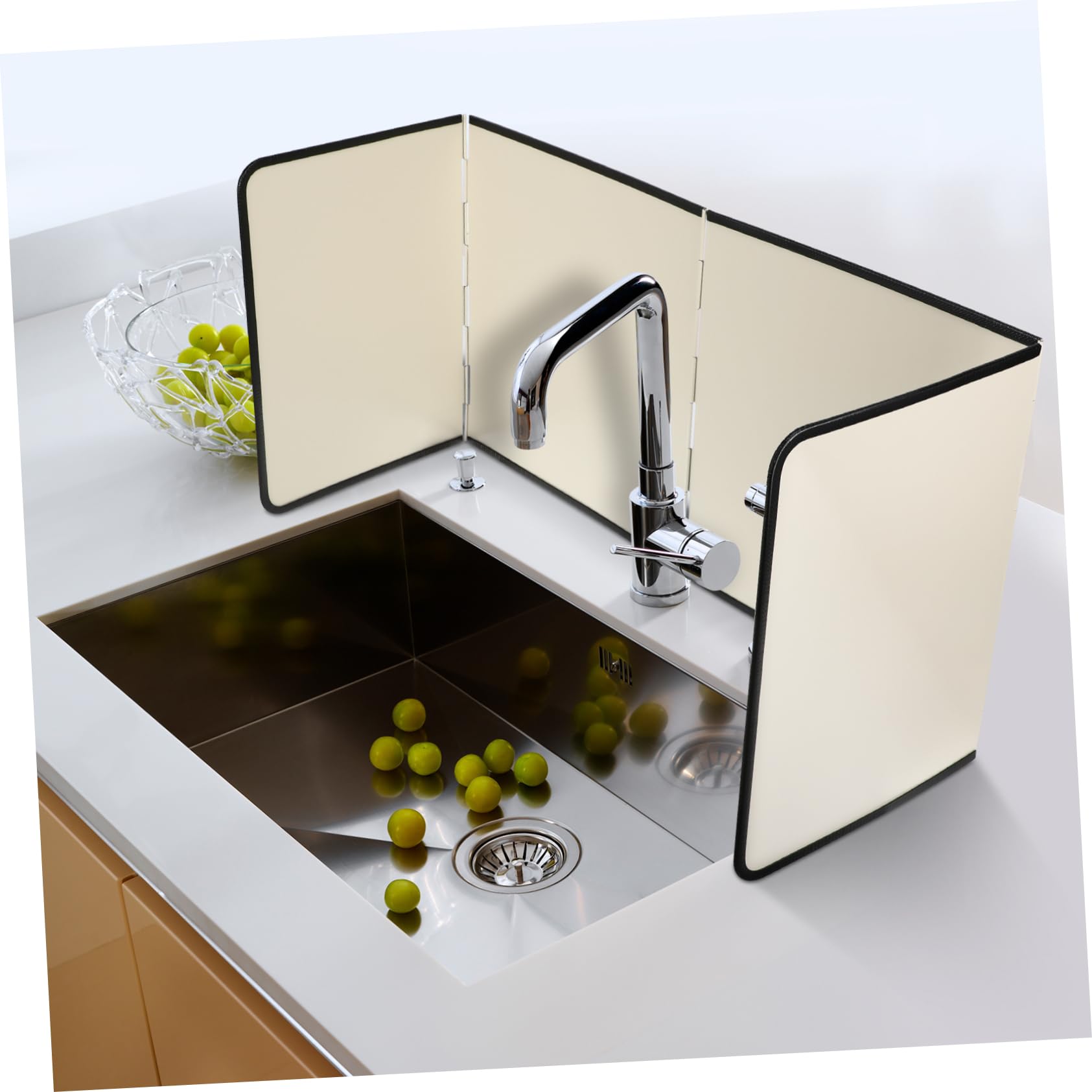 Isolation Pliable pour Plaque de Cuisson Pare-éclaboussures Protection Anti-éclaboussures Écran Thermique Haute Température Déflecteurs Huile pour Cuisinière