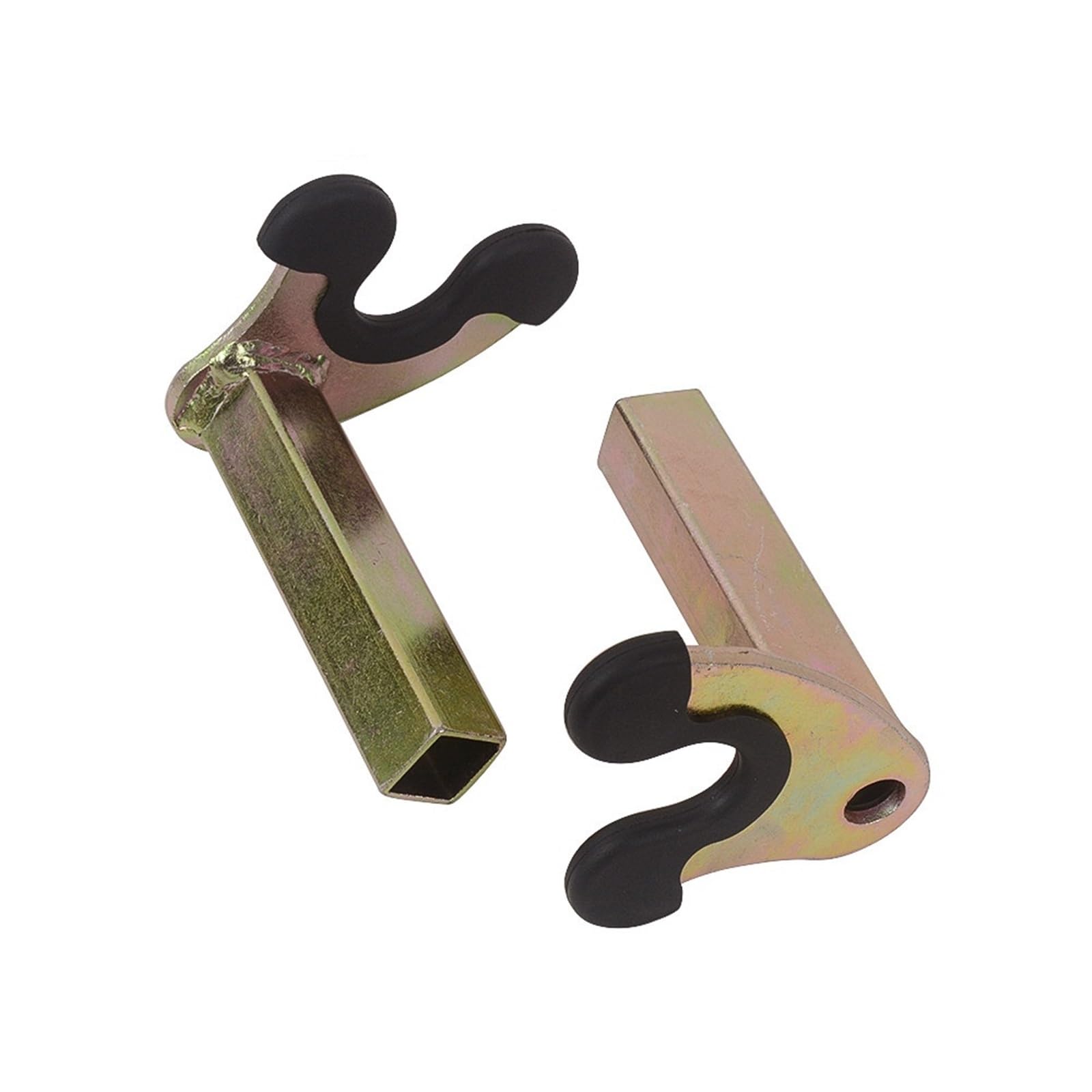 adapter podpórki 2PCS Motorcycle Bike Stands Wheel Support Frame Stand Swing Arm Lift Tripod Hooks Hook Fork U-style With Rubber