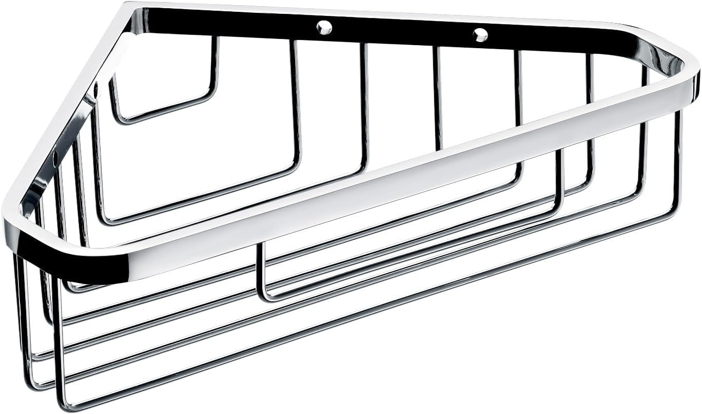 Emco System 2 Corner Sponge Basket, Chrome, Other, Normal