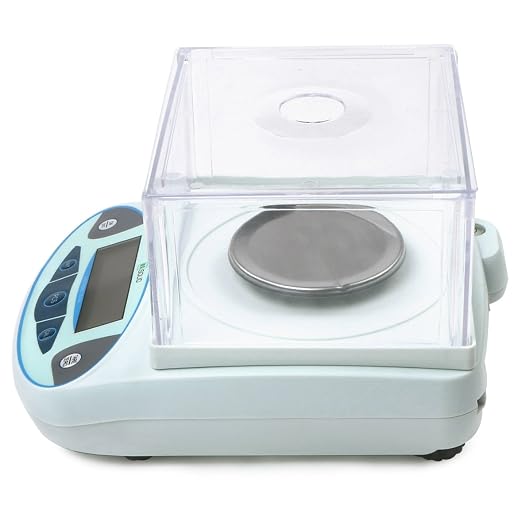 Balanza analítica digital 300 g, precisión 0.001 g, LCD, U.S. Solid miniatura 3