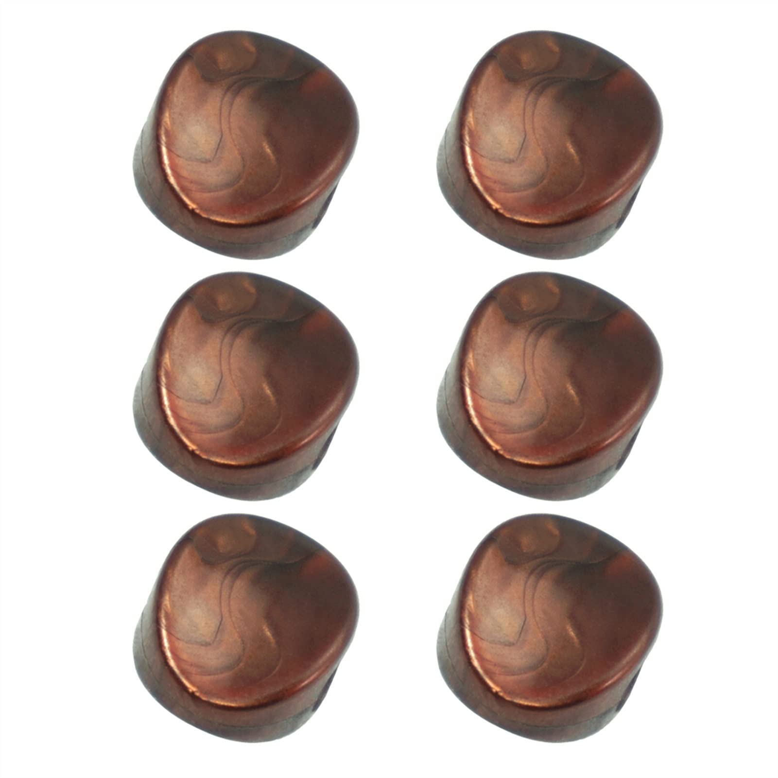 tunery blokujące głowice 6 Sztuk Gitara Do Kawy Tuning Pegs Klucze Przycisk Tunery Maszyna Głowice Premium Plastik