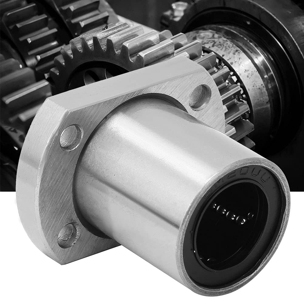 Flansch Lineare Bewegung mit Hoher Genauigkeit LMH12UU LMH13UU LMH16UU LMH20UU für Elektronische Maschinen- und CNC -Geräte mit Stahltransporter (LMH20UU)