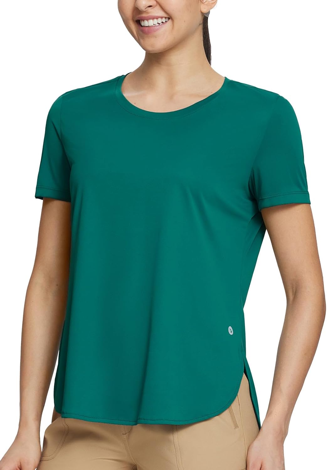 baleaf Women’s Workout Tops Shirts UPF50+ Sun Shirt Short Sleeve Quick Dry UV Protection Athletic Tee