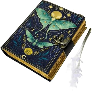 Blank Spell Book Of Shadows Journal With Lock Clasp