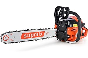 62cc 20 Inch Gas Powered Chainsaw for Wood Cutting and Tree Trimming