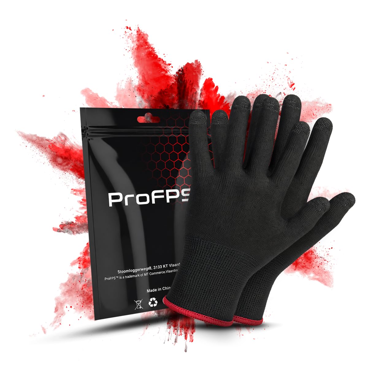 Gants Gaming - 2x - Gants pour Écran Tactile - Anti Transpiration