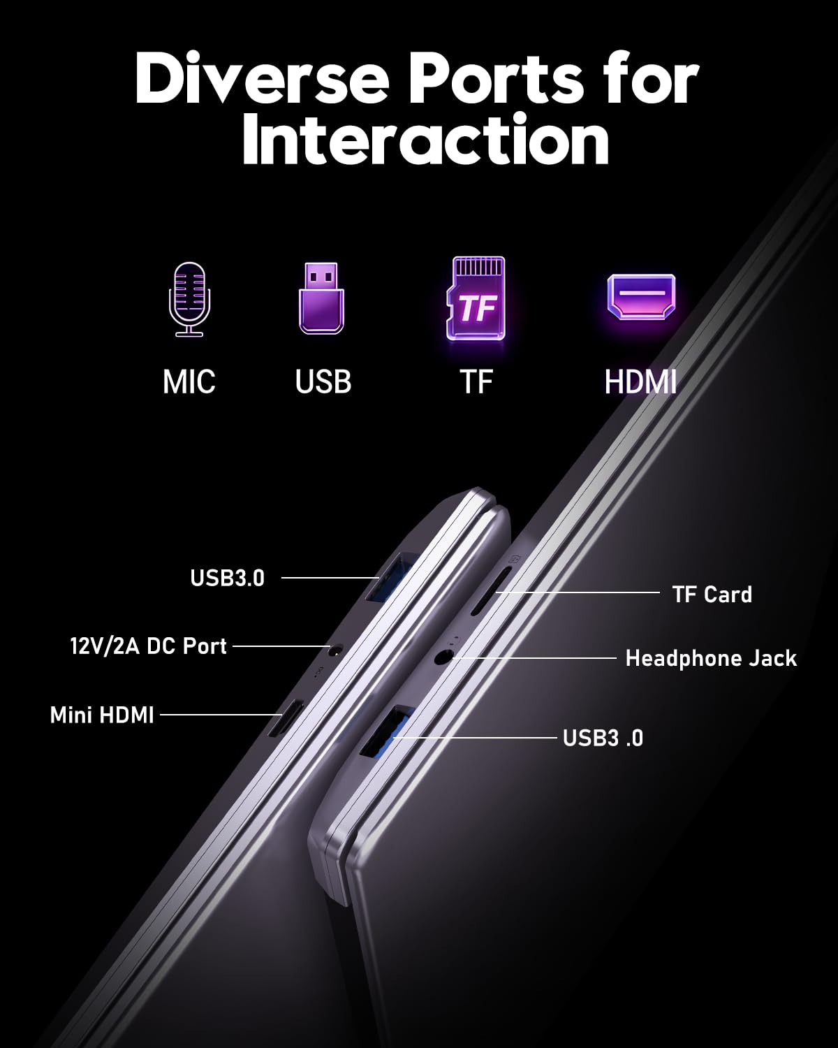 FUNYET Newest Pc Portatile 15.6 Pollici 16GB RAM 2*DDR3 512GB SSD, 2 nuclei Processore M3-6Y30 Laptop, Fino a 2,2 GHz, Win 11 Notebook con FHD 1920x1080, 5000mAh, Wi-Fi 5, BT4.2, USB 3.0, HDMI, Webcam