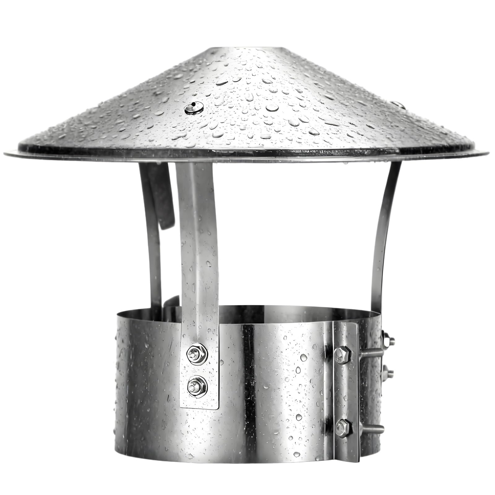 Tapa de ventilación de techo exterior para evitar humedades en extractores de cocina