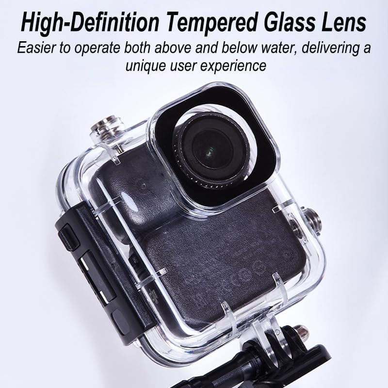 Waterproof Case Compatible with DJI Osmo Nano, for Underwater Diving & Action Camera Protection (Waterproof Case)