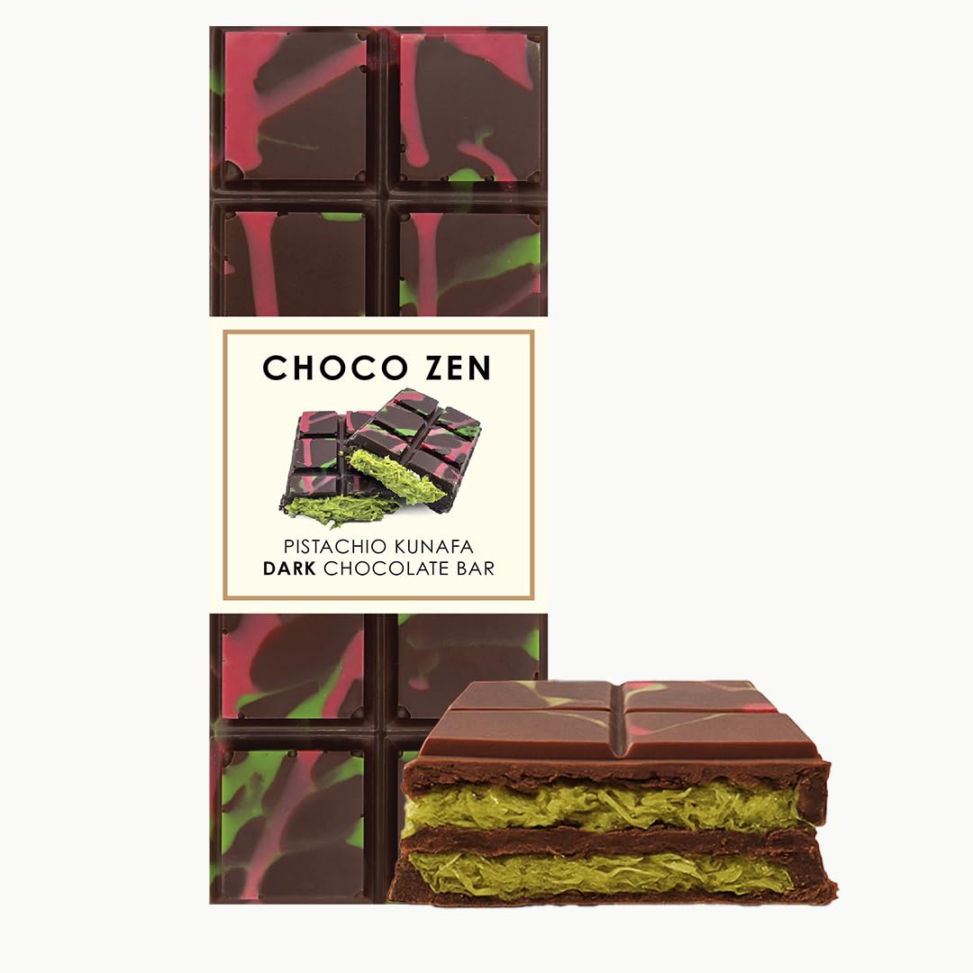 Amazon | CHOCO ZEN チョコゼン ドバイチョコ (ダーク) 65g クナーファ