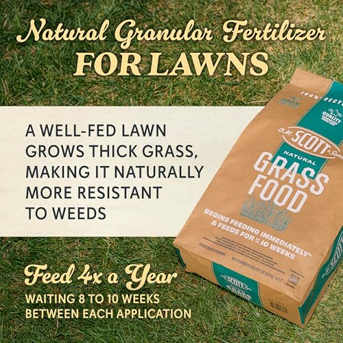 Image of O.M. Scott & Sons Natural Grass Food, 12.72 lbs.