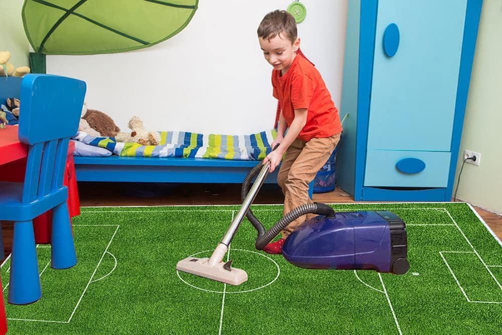 Alfombra con Mapa de Juego de interacción Padres-Hijos, Alfombra de Coche Infantil, Alfombra de Juego Infantil 3D con Pista de Carreras, Antideslizante, para habitación