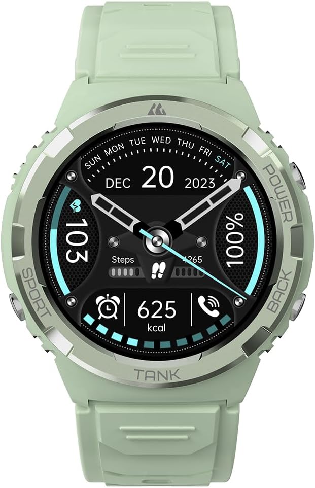 KOSPET Women's Smart Watch, 1.3 Inch Screen Always On AMOLED Call SMS 70 Modes Sports Sleep Monitoring Heart Rate Calories