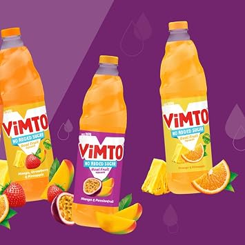 Vimto No Added Sugar Squash 2L