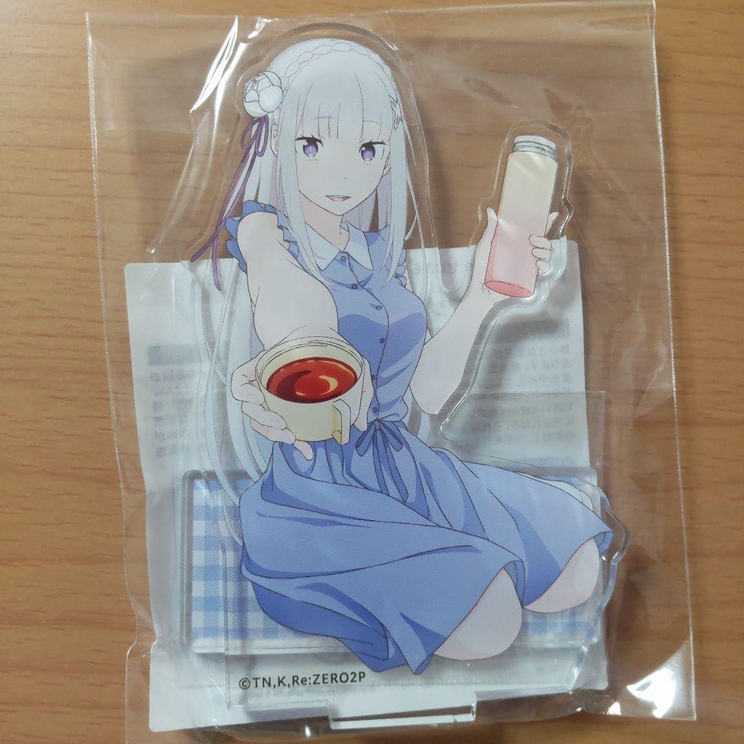 Amazon.co.jp: リゼロ エミリア アクリルスタンド くじ引き堂 : おもちゃ