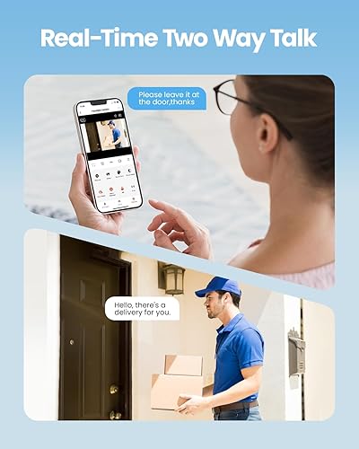 Miniatura 6 de Olafus Cámara de seguridad con reflector exterior – Cámara de seguridad 2K QHD con luces de inundación activadas por movimiento, zonas de detección