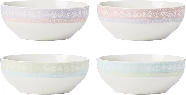 Oneida 898190 Bunny Hop All-Purpose Bowls, Set Of 4