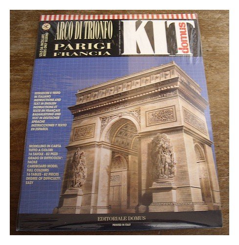 Kit Domus : Arco Di Trionfo Parigi [Arc de Triomphe Domus cardboard model kit]