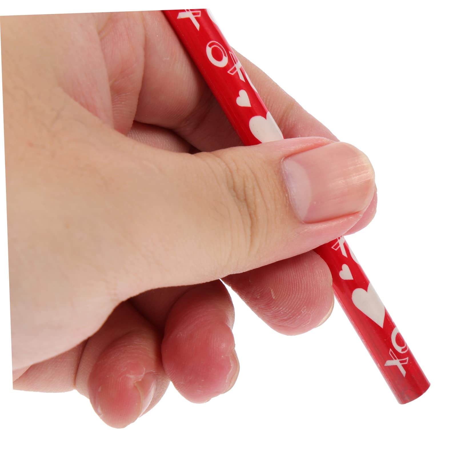 Lot De 3 Crayons En Bois Pour Garçons Et Filles Motif Cœur Pour La Saint-valentin Accessoires Pour Garçons Et Filles 50 Pièces X 3