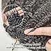 RHEANNA Feather Crochet Human Hair Extensions Knotless Pre-Separated Kinky-Yaki Straight Invisible Knot Human Crochet Hair For Black Women 18inch 120g