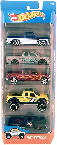 Camiones Hot Wheels 2016, Paquete de 5