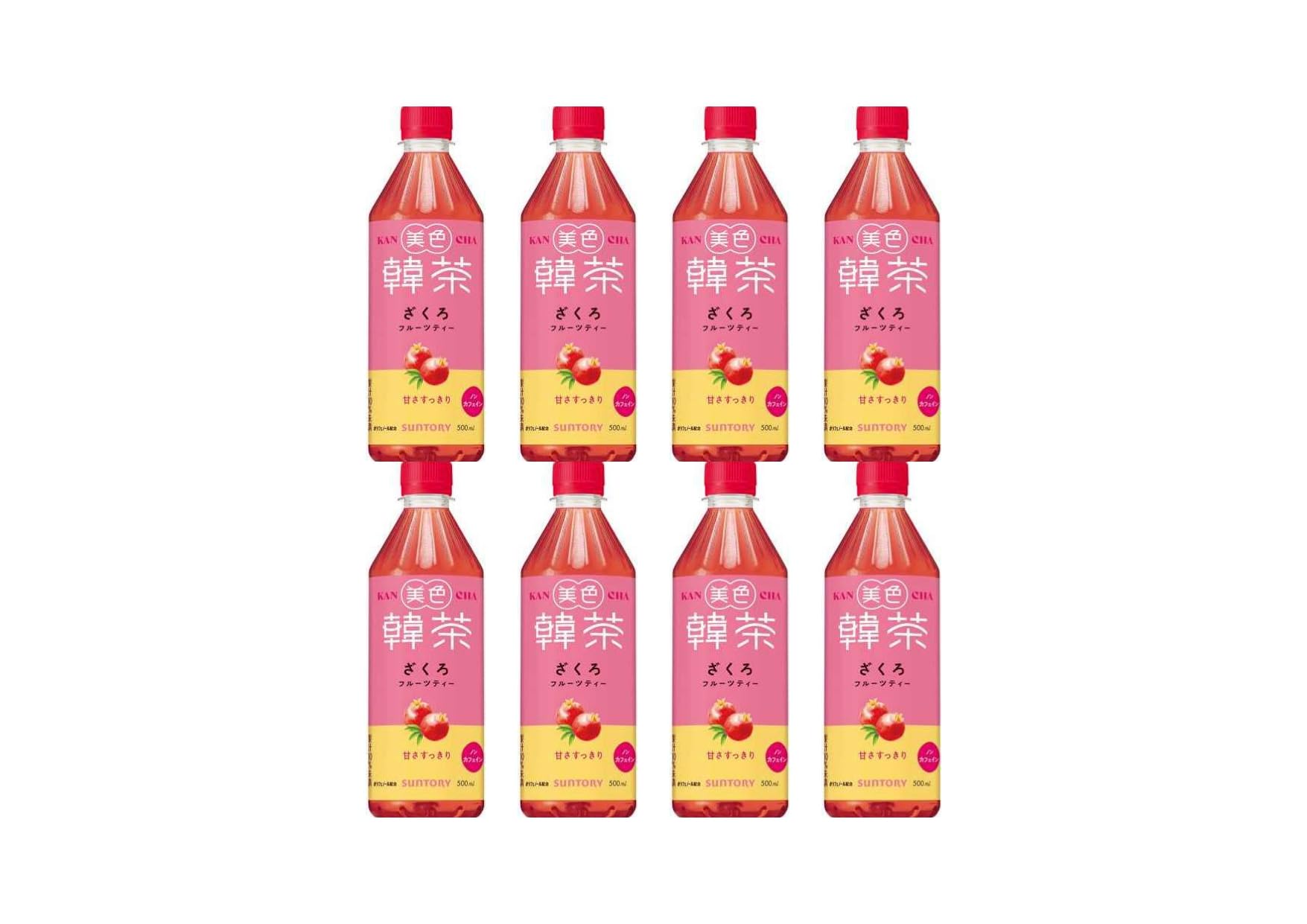 Amazon | 【まとめ買い】 美色韓茶 あずきブレンド 500ml / ざくろ