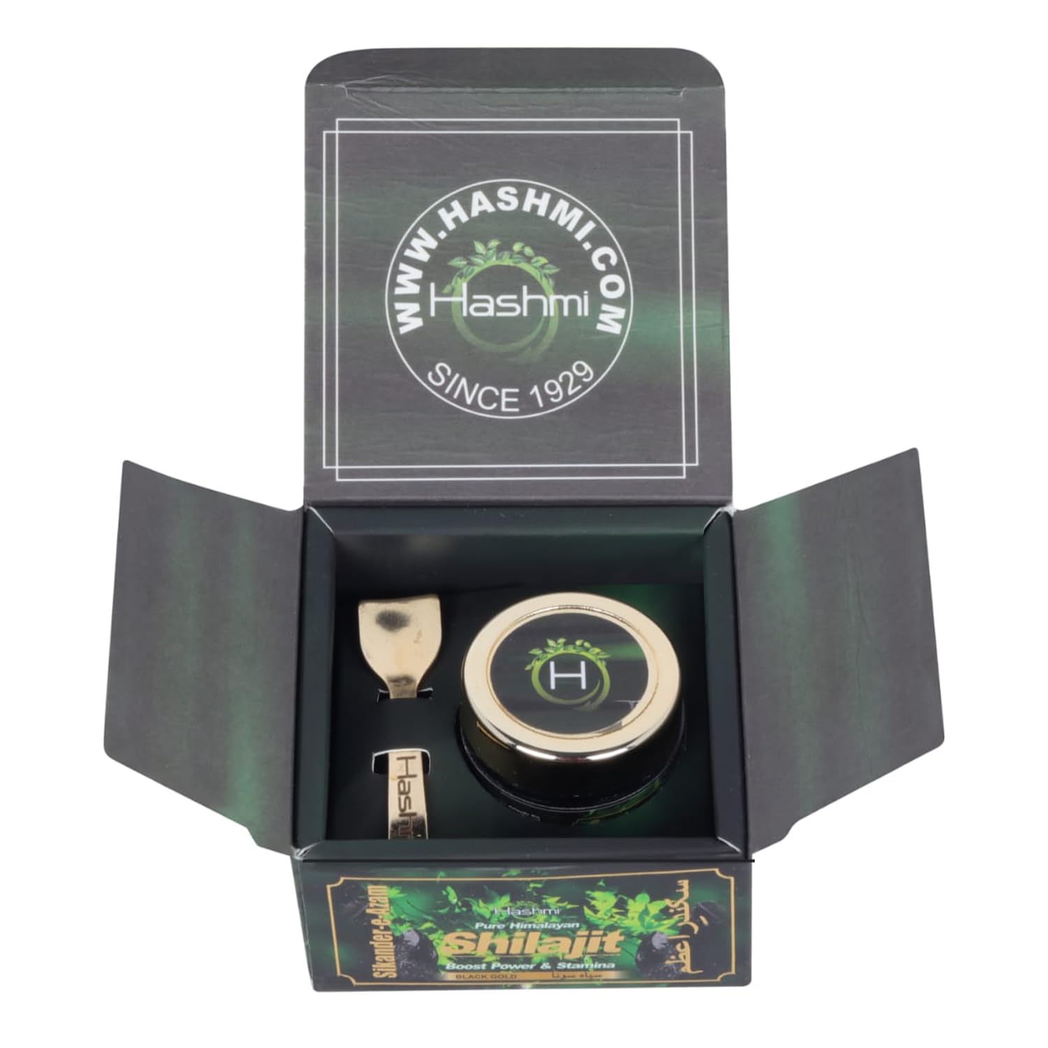 Hashmi Sikander E Azam Pure Himalayan Shilajit/Shilajeet Resin, 10g - For Endurance and Stamina | Contains 24 Carat Gold | 100% Natural & Safe FSSAI Approved | Super Saver Pack of 1 (B0CPPD4556) Amazon Price History, Amazon Price Tracker