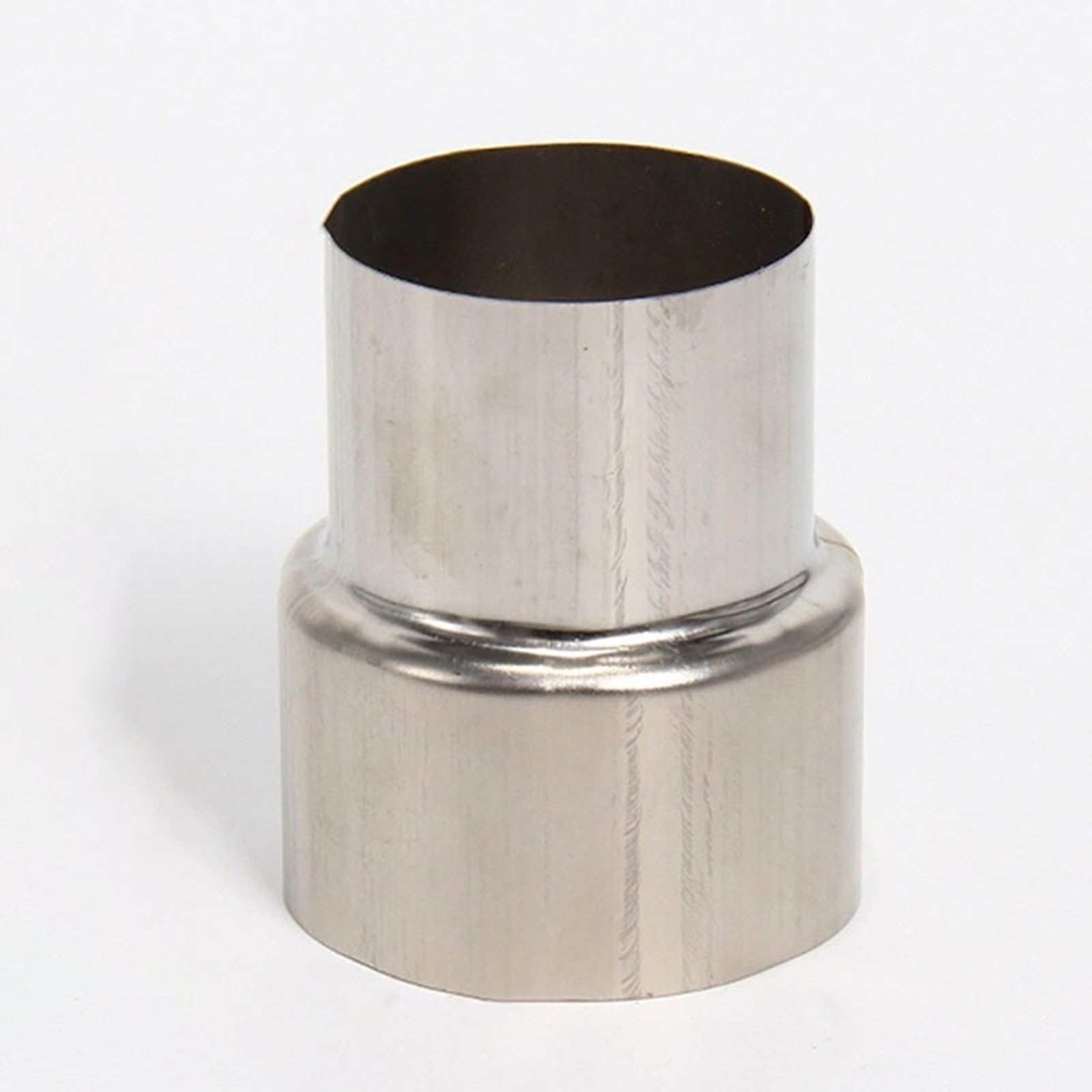 Flue Reducer Adapter, Stove Pipe Reducer Flue Connector, Stainless Steel Chimney Liner Adaptor(6cm~5cm)