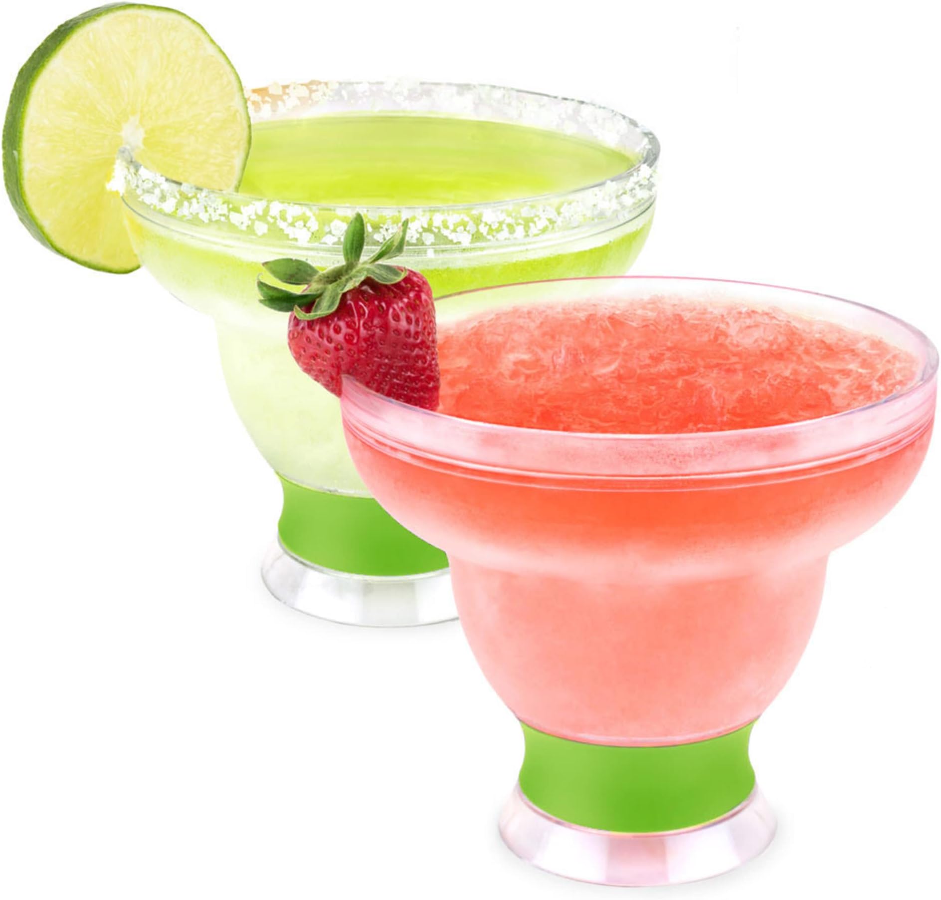 Light Up Margarita Glasses with Color Changing LED Lights
