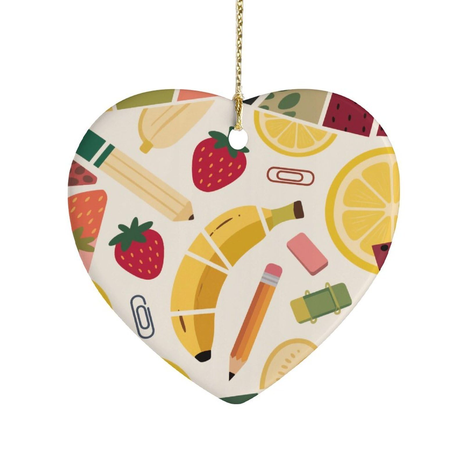 Fekiloot Style Irregular Pattern Ceramic Ornament Home Decor Keepsake