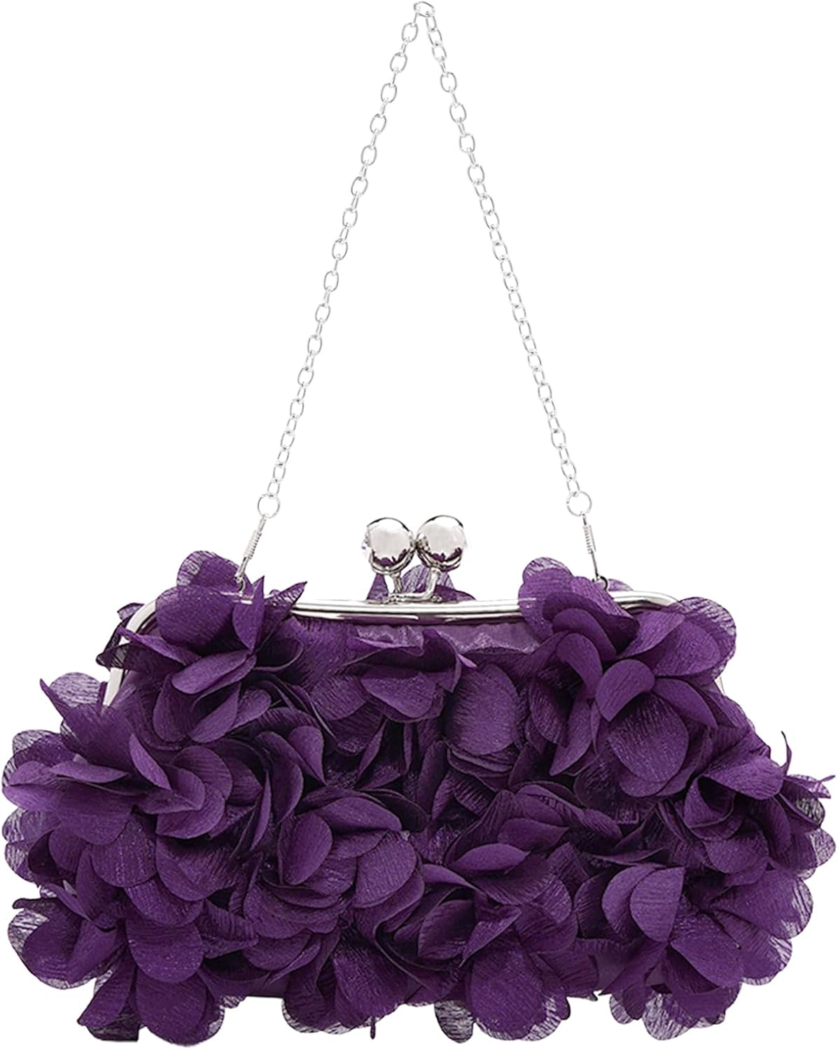 Evening Bags for Women Formal Floral Clutch Purses for Women Wedding Cocktail Party Prom Purse Dressy Handbags