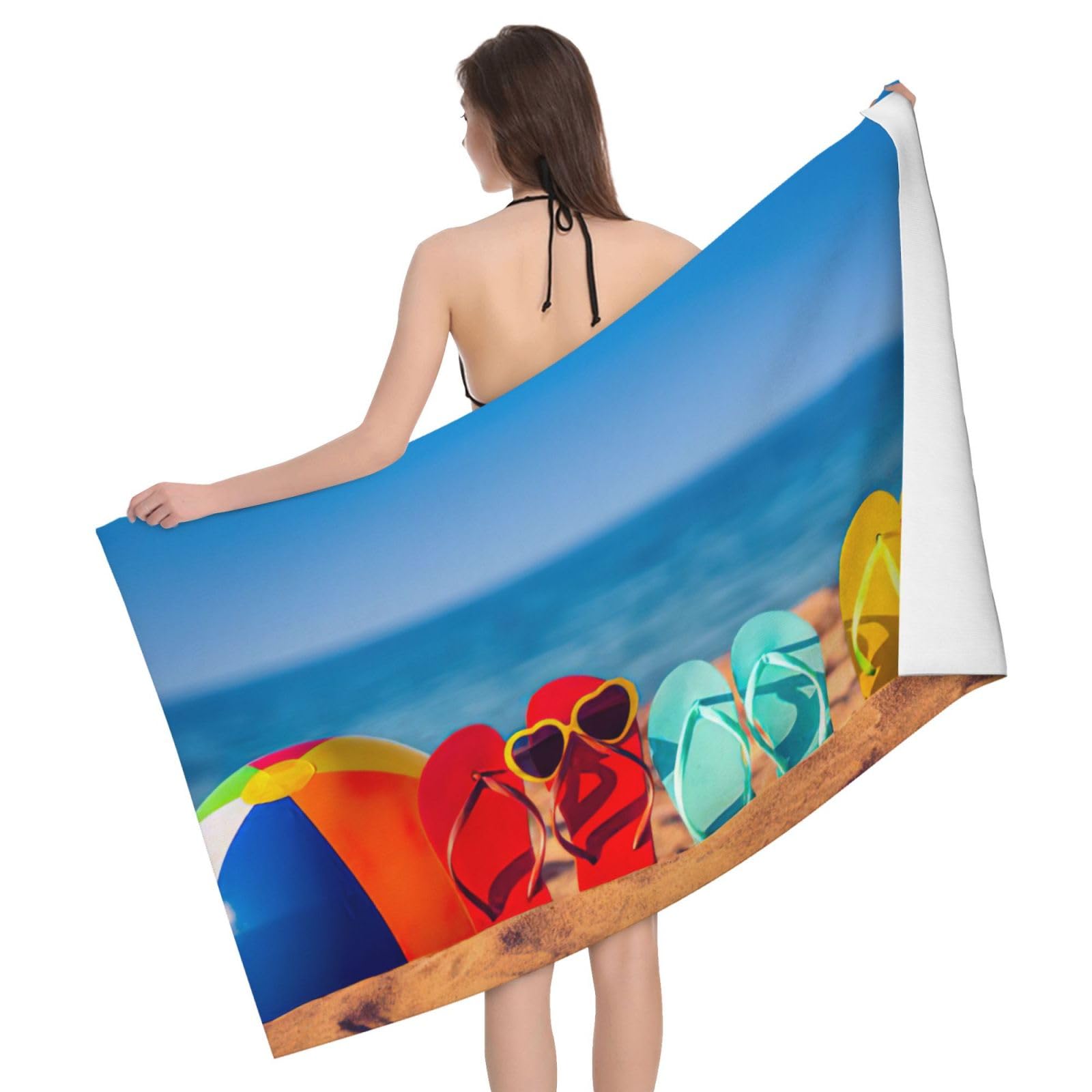 Serviette de bain séchage rapide et ultra absorbante plage