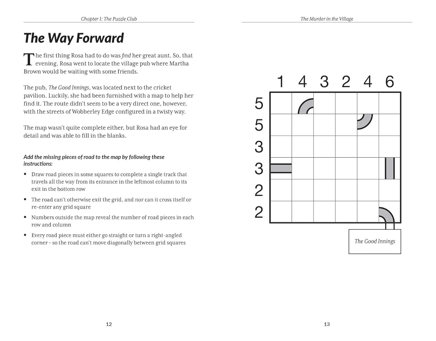 The Murder Mystery Club Puzzle Book: Murder in the Village      Paperback – October 29, 2024