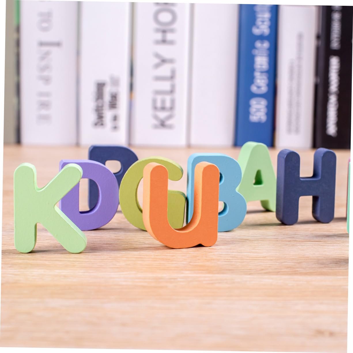 Puzzle Educativo per Ragazzo Ragazza in Legno Numeri e Lettere, da 4 Pezzi, Superficie Liscia per Apprendimento Precoce e Sviluppo Cognitivo, Gioco Didattico per Prime Scoperte