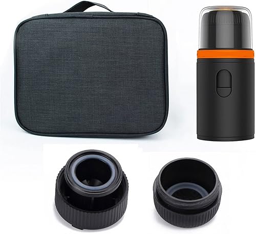 Miniatura 4 de IEASE kfh - Cafetera portátil mini cafetera de café máquina manual de café cafetera moca oficina en casa