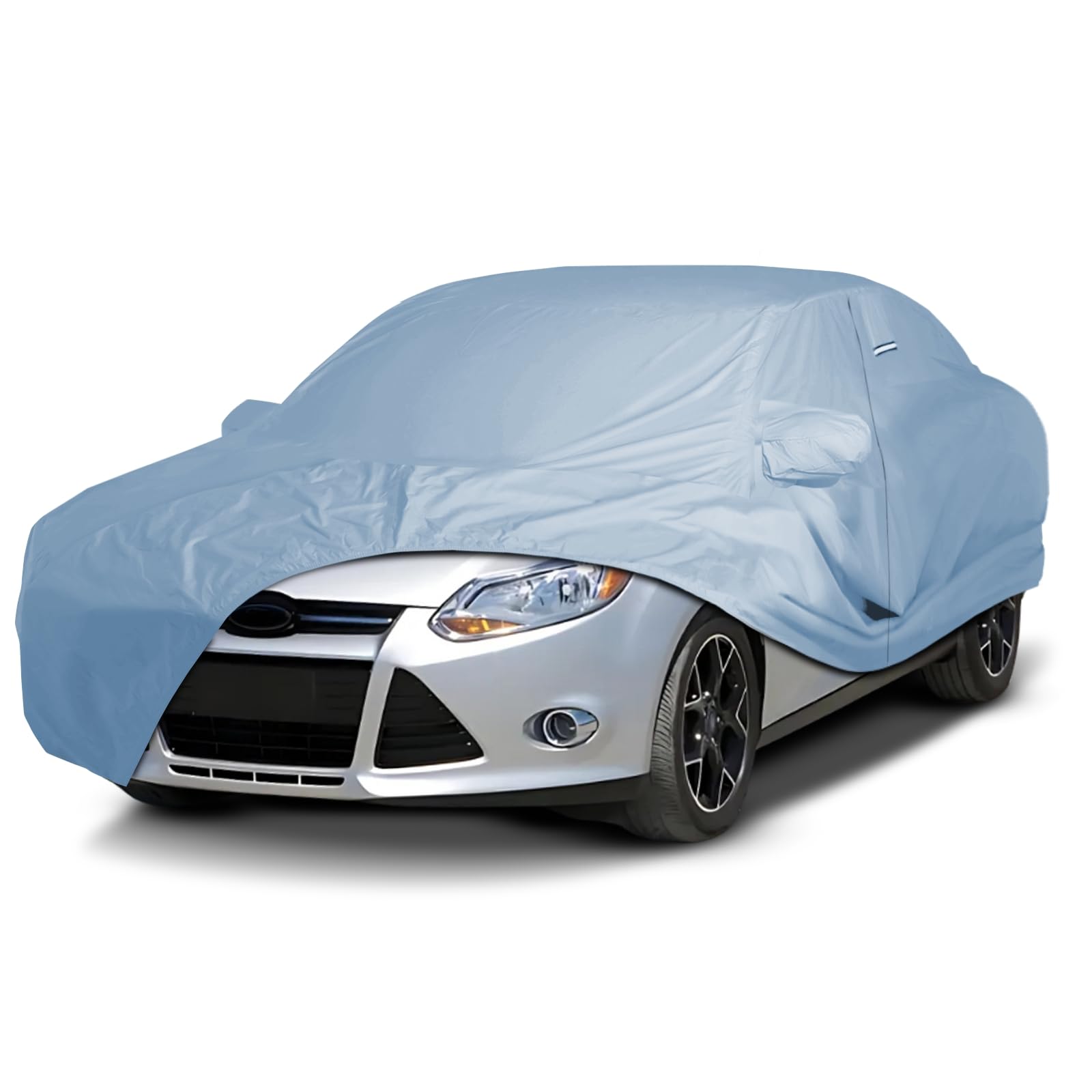 iCarCover Car Cover Waterproof All Weather for 2012-18 Ford Focus Hatchback