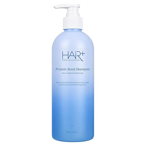 HAIR PLUS Champú de proteína de terciopelo para hombres y mujeres, fórmula nutritiva para cabello seco y dañado y cuero cabelludo sensible (16.9 fl