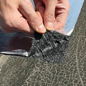 Zhuoz1T 1 Dachpappe Selbstklebend 1x1m