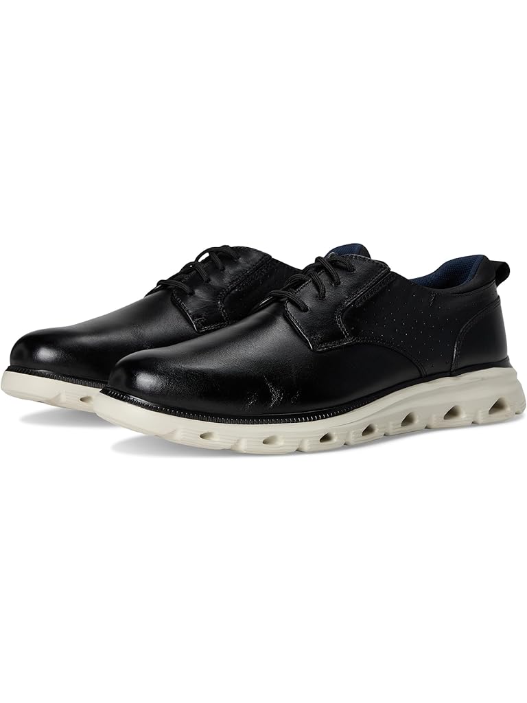Black Johnston & Murphy Jenkins Plain Toe