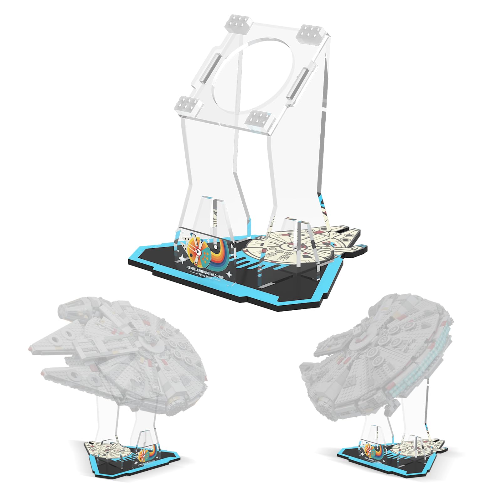Amazon.com: NAOCARD Acrylic Display Stand for Lego Star Wars