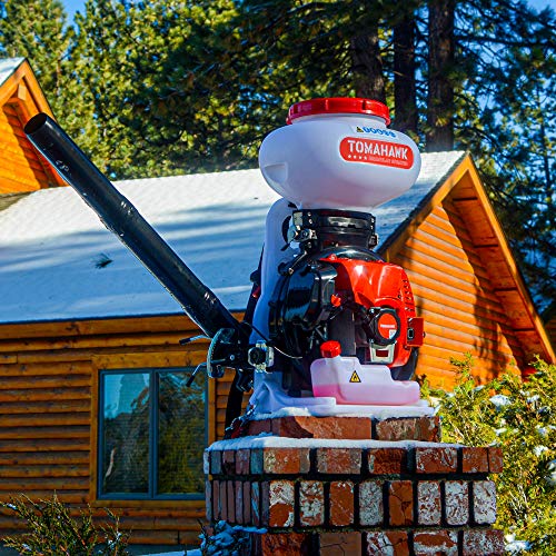 Tomahawk Power 4 Gallon Backpack Motorized Spreader for Granular