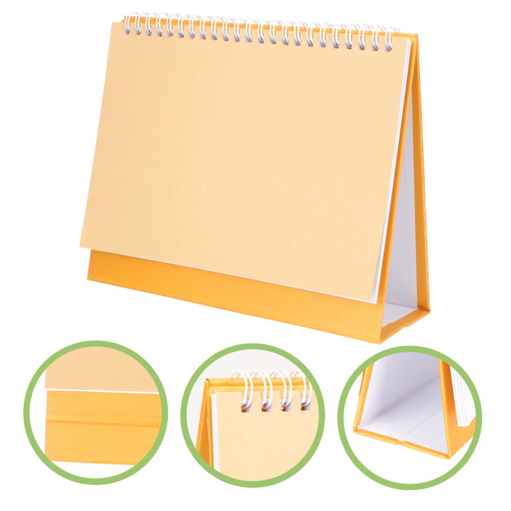 3sätze Tischkalender Handgezeichnet Stehender Kalender Für Büro Und Zuhause Kreativer Bastelkalender Mit Blanko-innenseiten Und Stabiler Halterung Für Persönliche Gestaltung