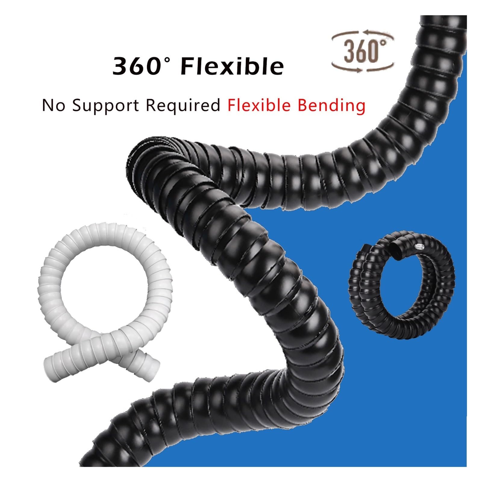 Tubo Flexible Tubo Secadora Manguera Articulada De 75 Mm Y 110 Mm, Boquilla Redonda para Marcado De Humos De Soldadura con Válvula, Tubo De Extracción De Humos(75mm/3'',L 0.8m/2.6ft)