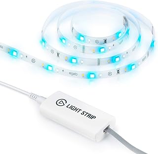 Elgato Light Strip - Smartes Licht mit 16 Millionen Farben dank RGBWW-LEDs mit warmem/kaltem Weiß, App-Steuerung, iOS/Android, PC/Mac, Stream Deck, perfekt für Gaming, Streaming und Setups für Zuhause