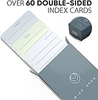 Vista 5 de Tarjetas de lista de tareas diarias de productividad sin fecha - 60 tarjetas de lista de tareas, 10 tarjetas de establecimiento de metas - Tarjetas