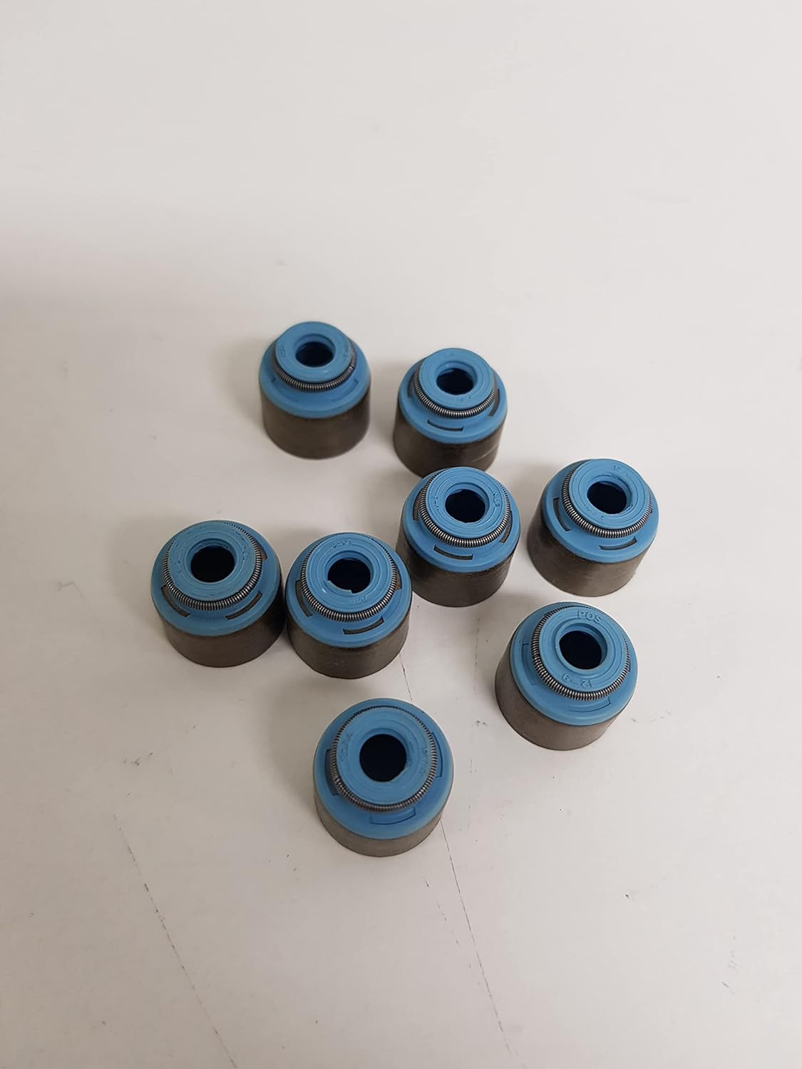 Genuine OEM 22224-2B011 Seal - Valve Stem Inlet 8pcs set / 222242B011 for select Hyundai Kia models/Replaces 222242B010