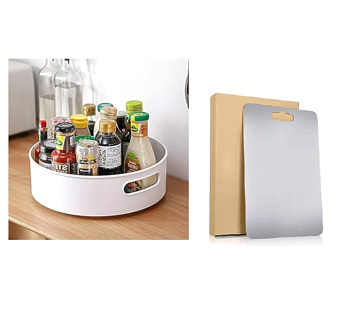 Kitchenwell MultiPurpose 360° Rotating Organizer Tray/Kitchen